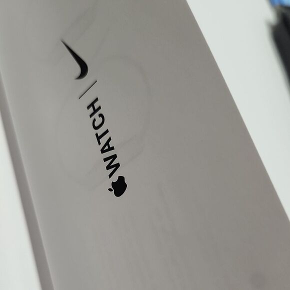 Anthracite/Black Nike Sport Apple Watch Band 41 mm - Picture 2 of 2